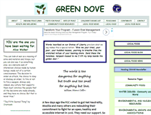 Tablet Screenshot of greendove.net